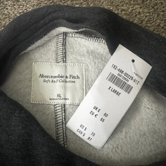 Abercrombie & Fitch Dark Gray Turtleneck Sweater - Picture 2 of 3